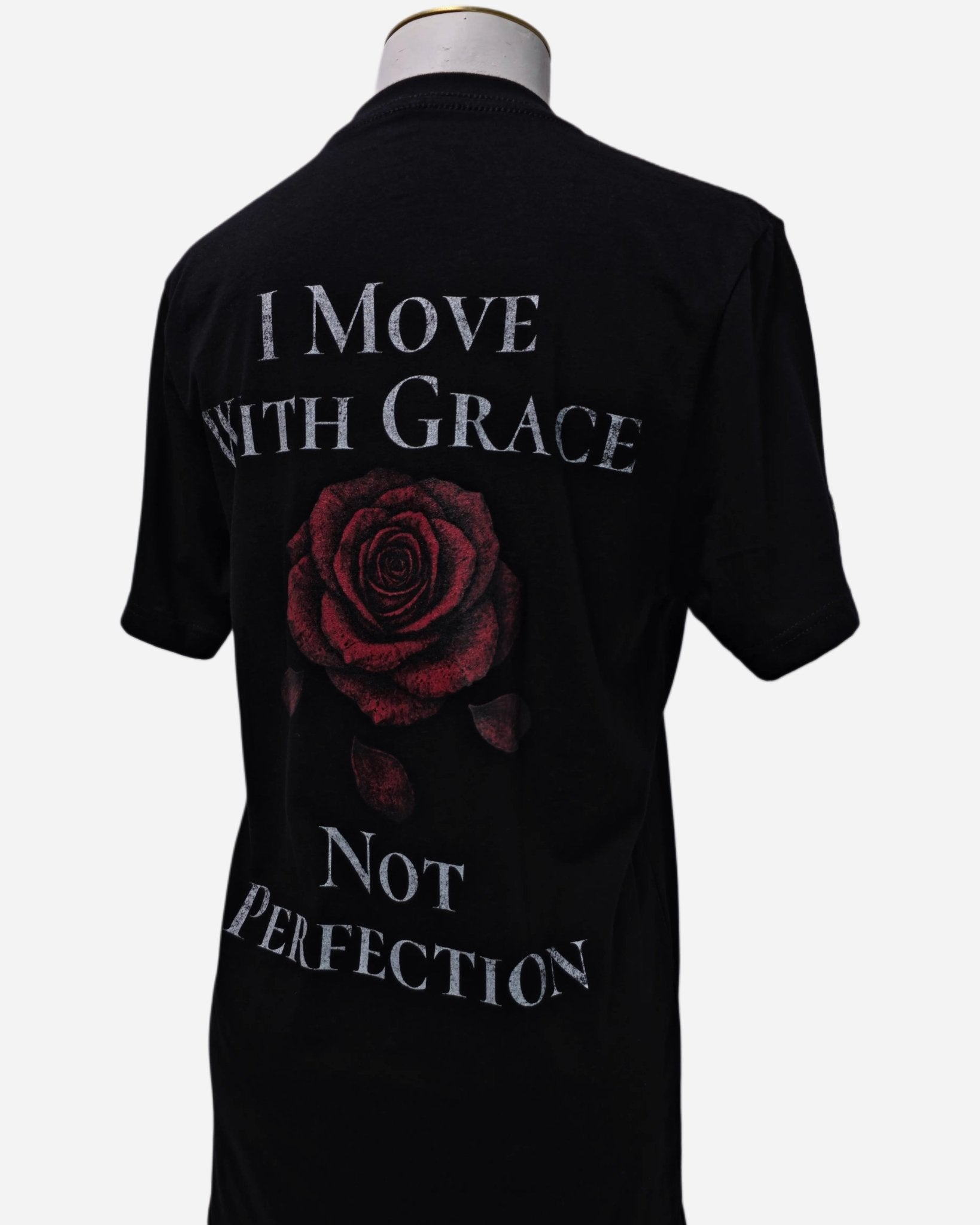 I Move With Grace Not Perfection - Saint Loot - tshirt
